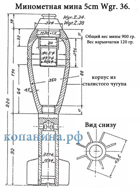Вес 120 мины. 82 Мм минометная мина чертеж. Минометный снаряд 50 мм. Минометная мина 50мм устройство. 60 Мм минометная мина чертеж.