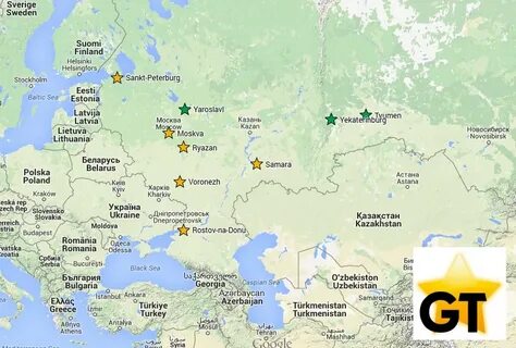 Где находится г екатеринбург