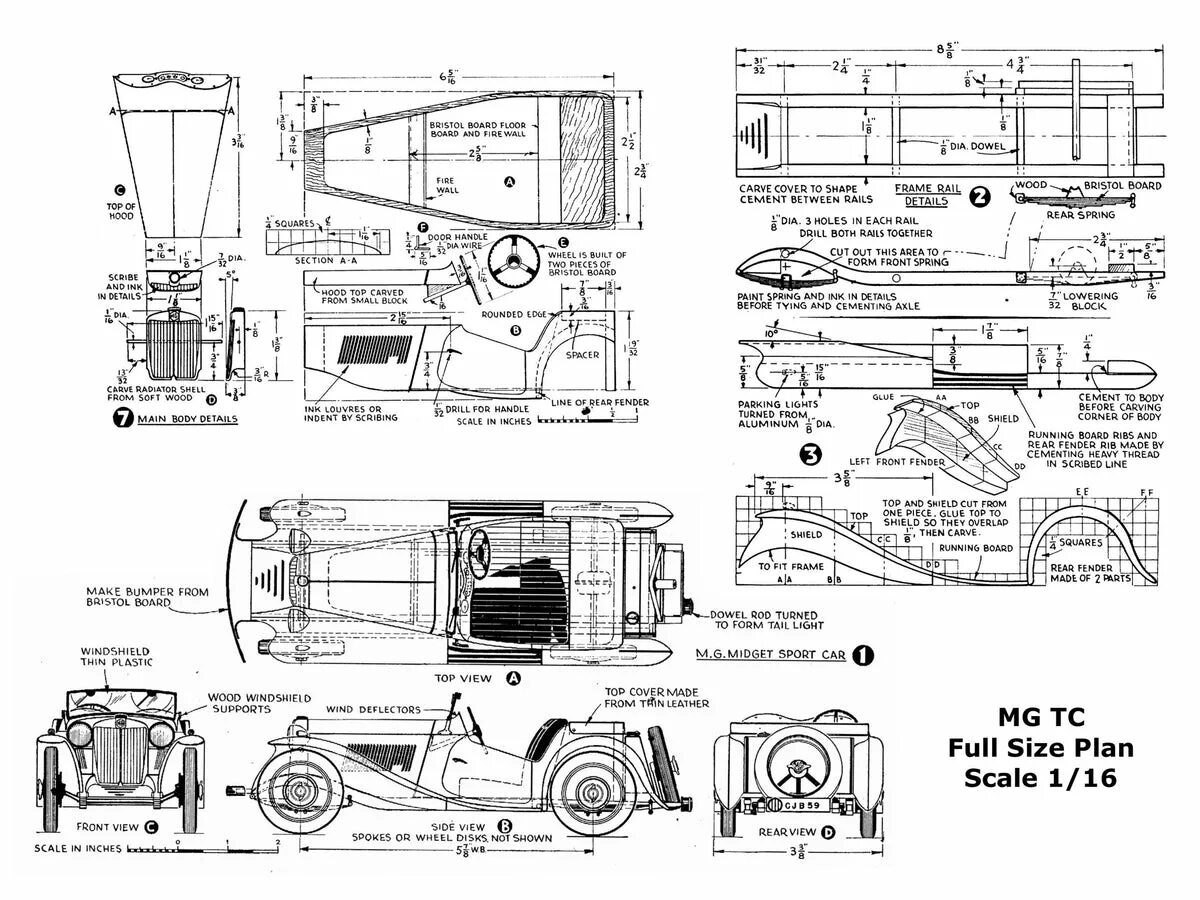 Full plans. Cyclekart чертежи. Автомобиль Ford f-1 1948 чертежи. Modellbau heute чертежи. Автомобиля чертеж для фанера.