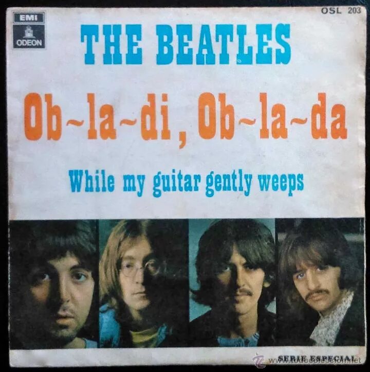 Облади облада слушать. Obladi Oblada Beatles. ĴBA Obladi Oblada. Песня Битлз Облади облада. While my Guitar gently Weeps обложка CD.