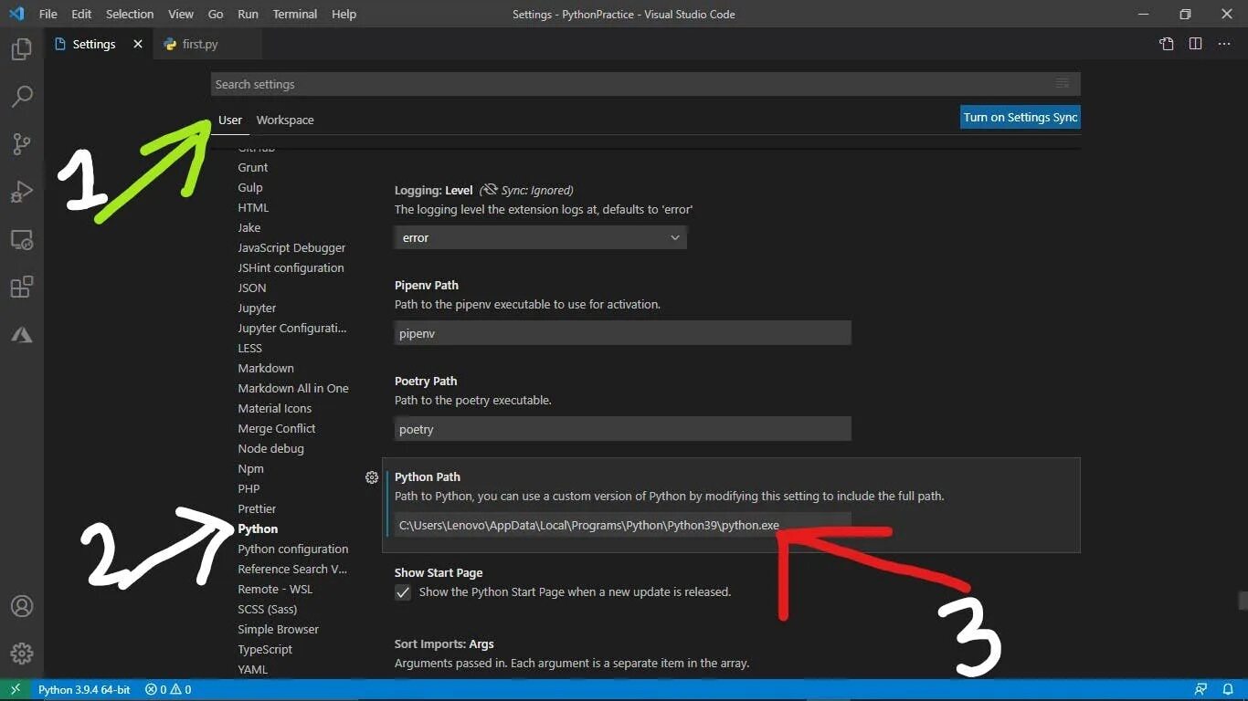 Path в питоне. Path питон. visual studio code python. vscode python терминал. add в питоне.