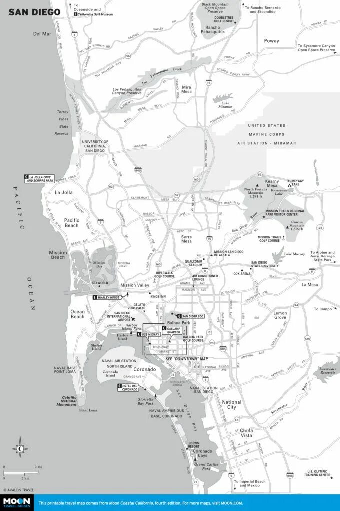 Расстояние до сан диего. Сан диего на карте. san diego на карте.