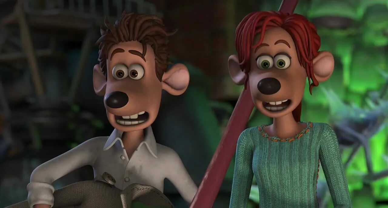 Flushed away. Смывайся 2006 Родди.