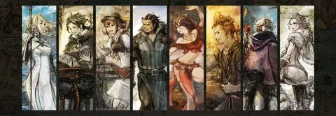 Первые впечатления: Octopath Traveler. 