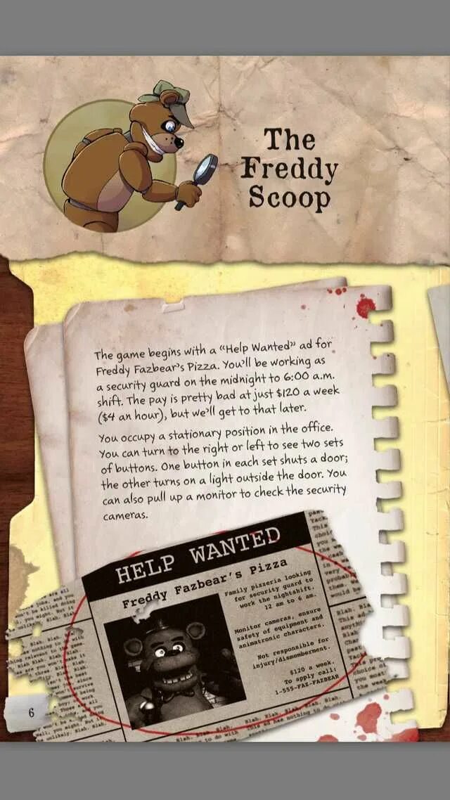 Читать fnaf