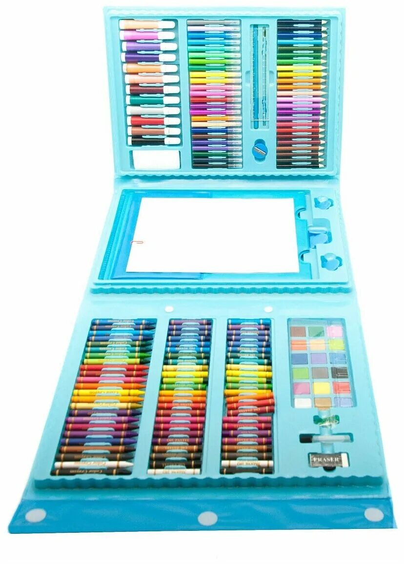 набор с мольбертом 208 предметов