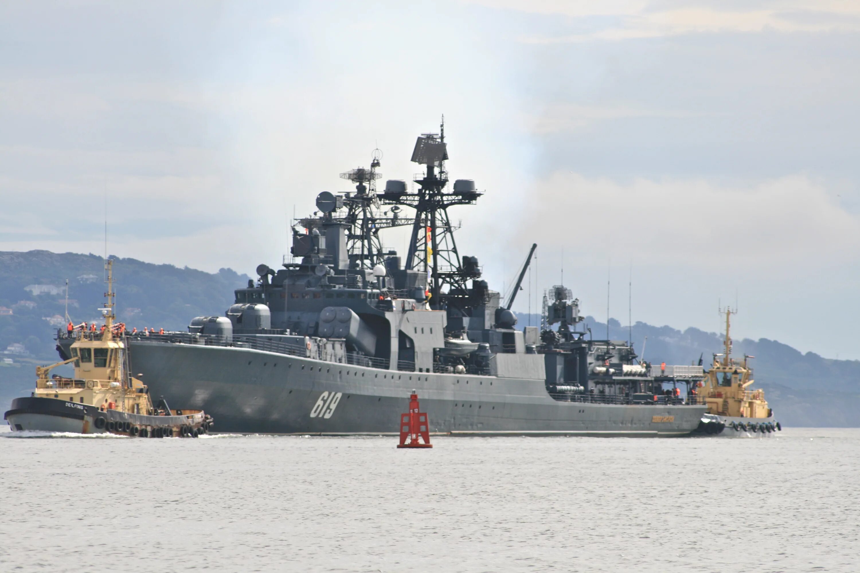 Большие противолодочные корабли проекта 1155