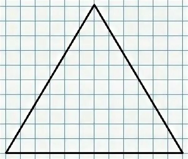 Равнобедренный треугольник на клеточках. На клетчатом листе треугольники. Равносторонний треугольник на клеточках. Чертим равносторонний треугольник.