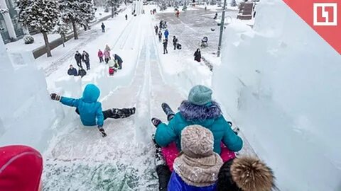 Слушать снег ледяные горки