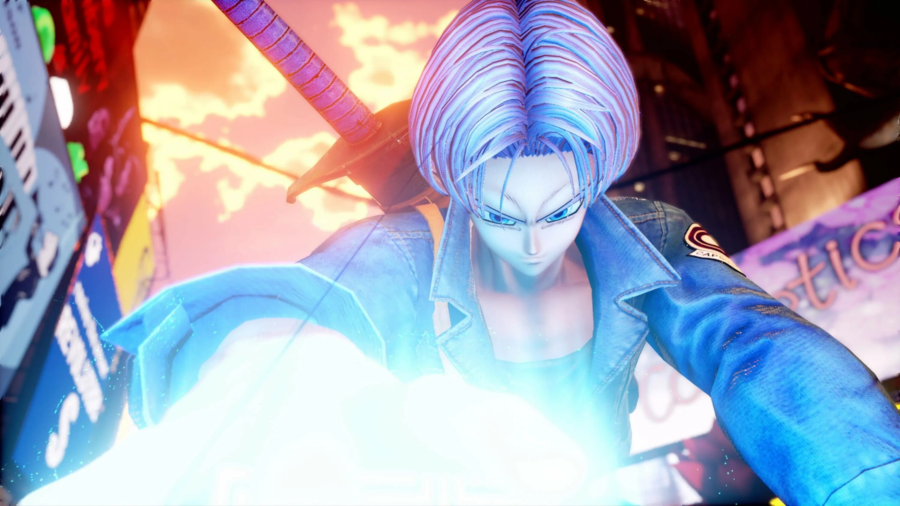 Screen force. Игра jump force 2019. jump force кадры. jump force оружие. обои jump force галена.