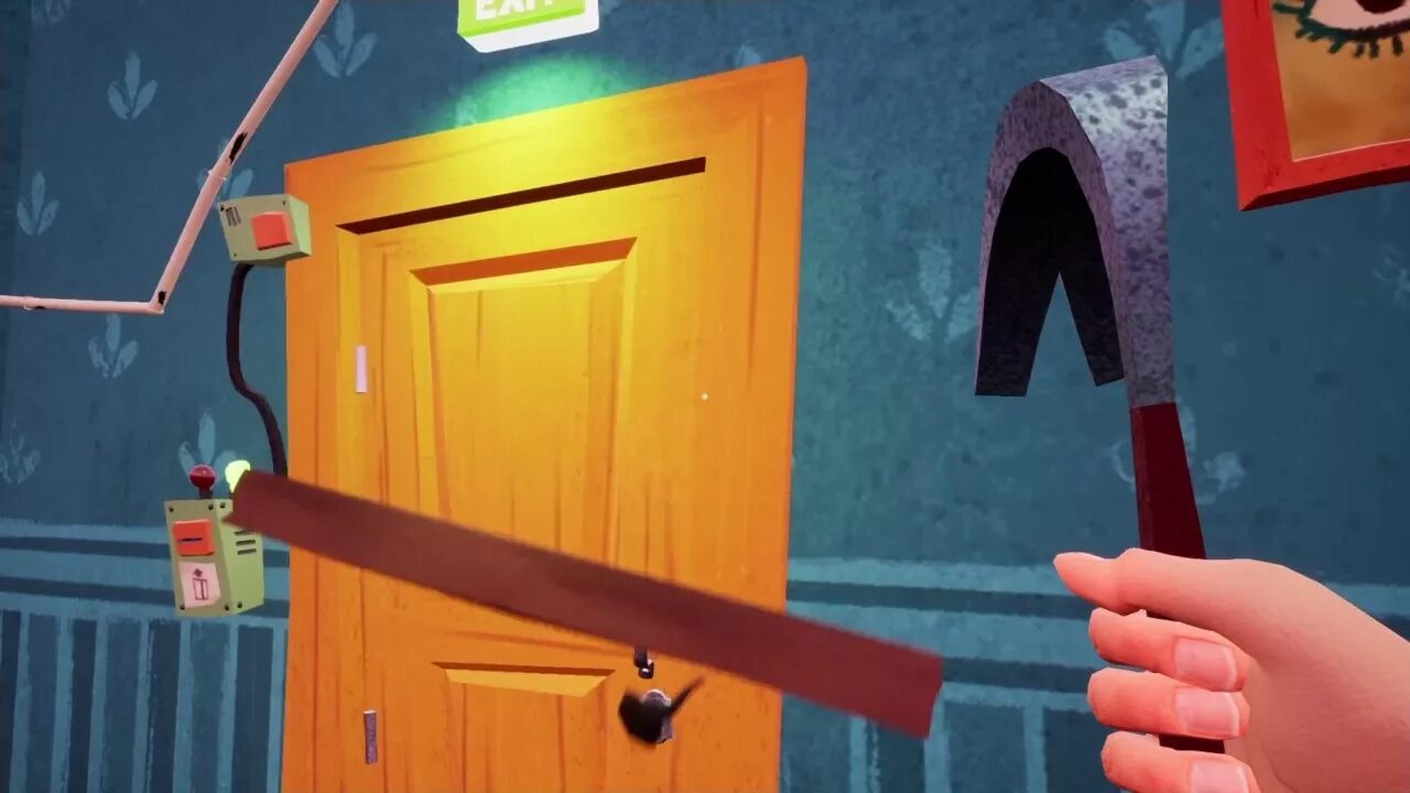 Как открыть дверь в привет сосед. Hello Neighbor дверь. Hello Neighbor Alpha 3 Basement. Hello Neighbor Alpha 1 подвал. Дверь из привет сосед.