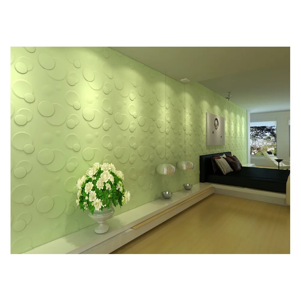 Home Decor Self Adhesive Peel Stick Pe Brick Wall Paper Stickers Diy Decor White