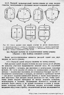Размер меховых шапок