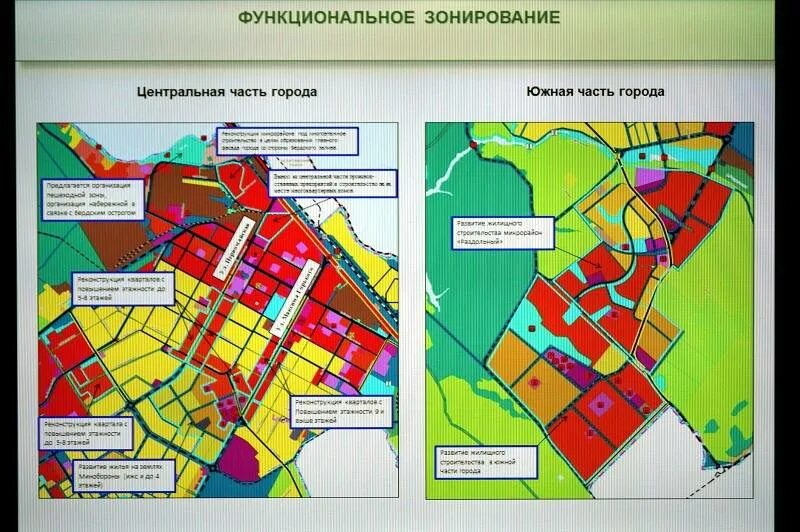 Схема функциональных зон. Схема функциональных зон