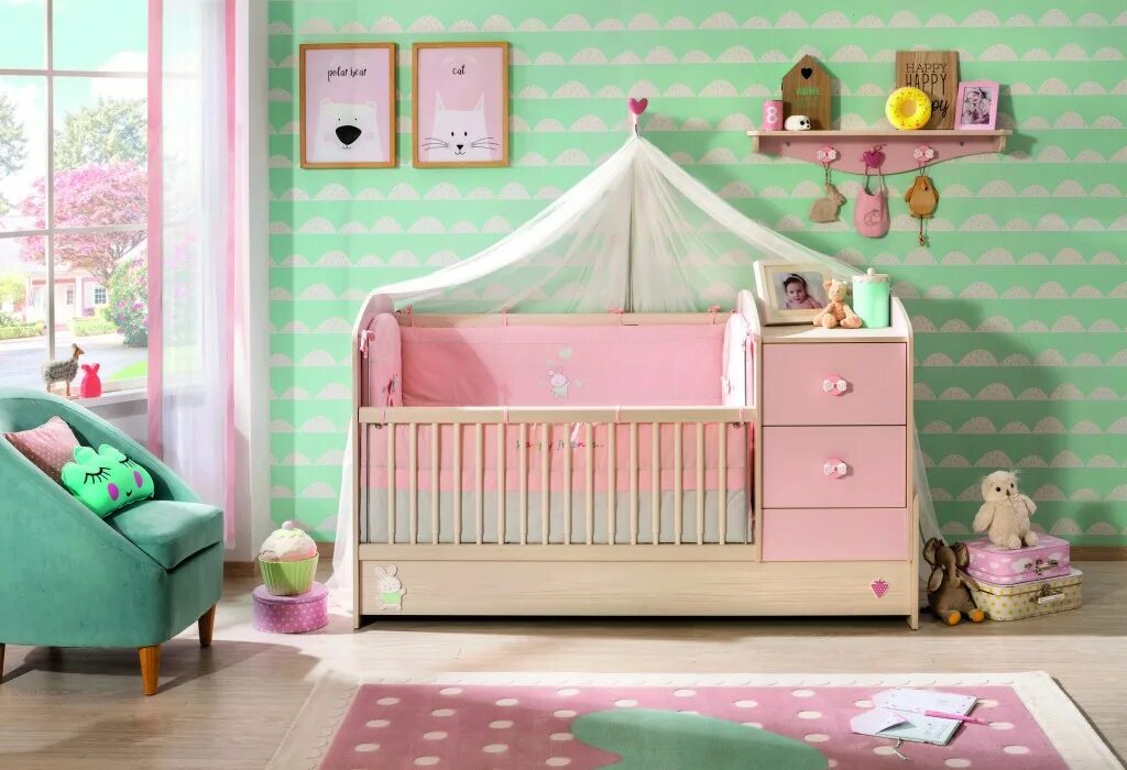 Кровать трансформер для девочки. Baby Bed. Детская кровать диван для новорожденного. Кровать детская для девочки Чилек. Детской кроватки baby