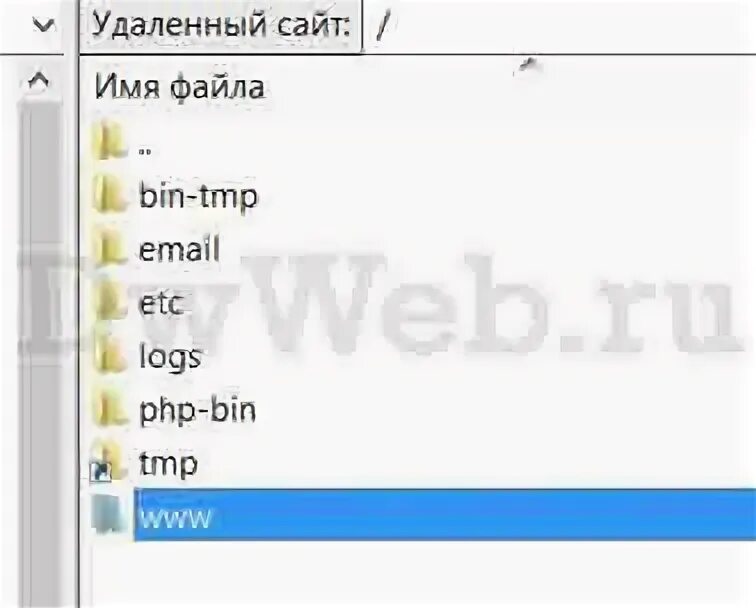 Создать корневую папку. Создать корневую папку