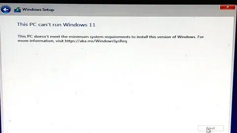 Windows can run