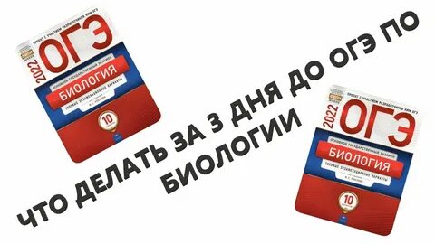 Огэ биология ютуб