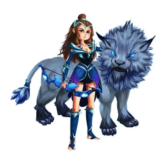 Мирана арт. Dota 2 мирана. Дети мирана. Дети мирана. Дота мирона.
