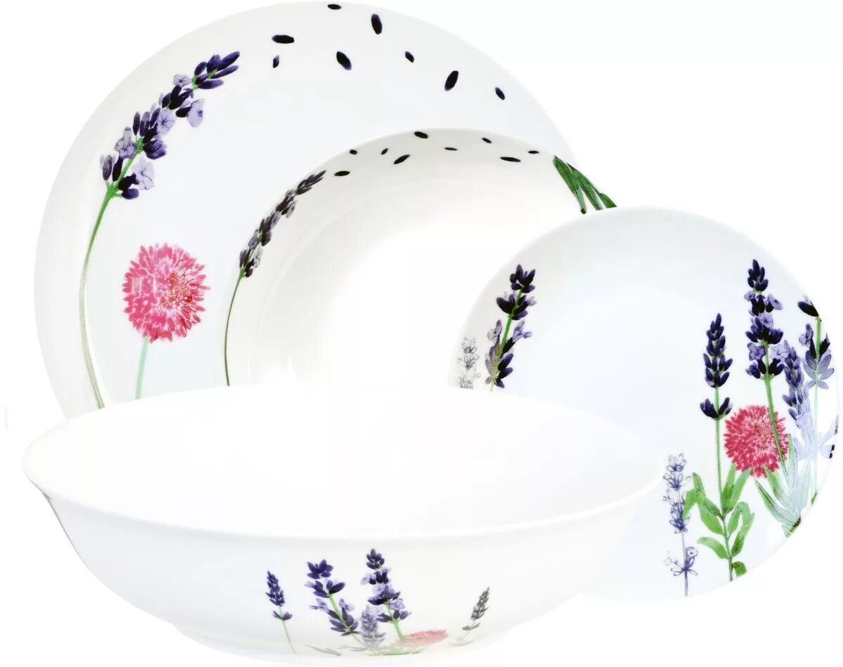 Посуда domenik. Столовый сервиз luminarc diwali lavender blade 19 предметов p2943. Столовый набор 19 предметов caress modern dm9112. Посуда domenik. Посуда luminarc лавандер.