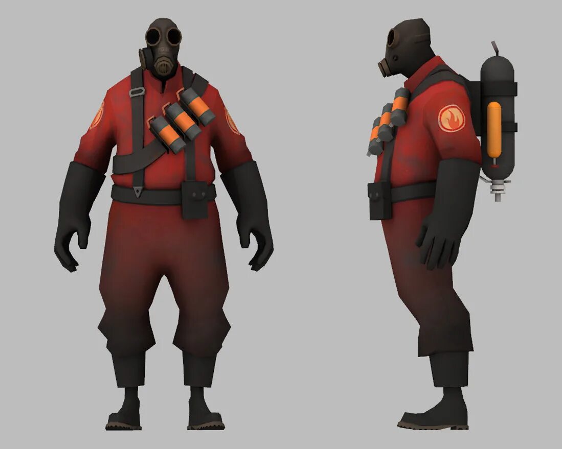 Team Fortress 2 поджигатель. Аксессуары поджигателя тф2. Team Fortress 2 Pyro model. Tf2 Пироман.