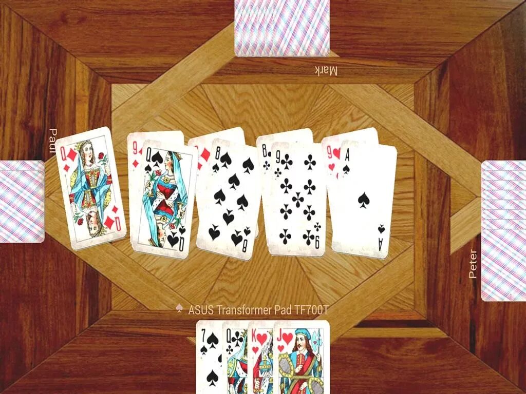 Игры в карты на 4 человек