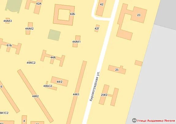 Индекс ул кировоградская. Кировоградская ул., д.44 к.2.