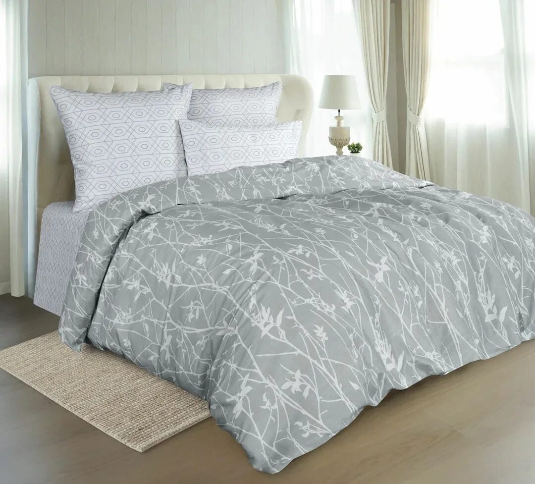 Спальня в пастельных оттенках. Пастельный 2. Пастельный 2. Постельное белье “asabella, люкс-сатин с вышивкой, арт. Кпб евро поплин буэно.