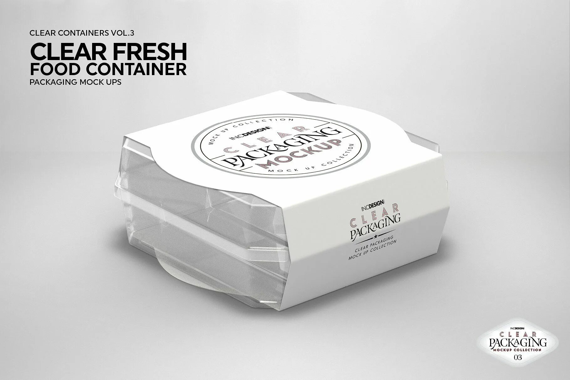 Fresh clear. Пластиковый контейнер мокап. Food Container Mockup. Мокап контейнер с блинами.