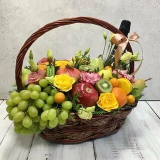 Фруктовая корзина день рождения