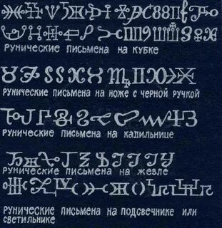 Рунические письмена