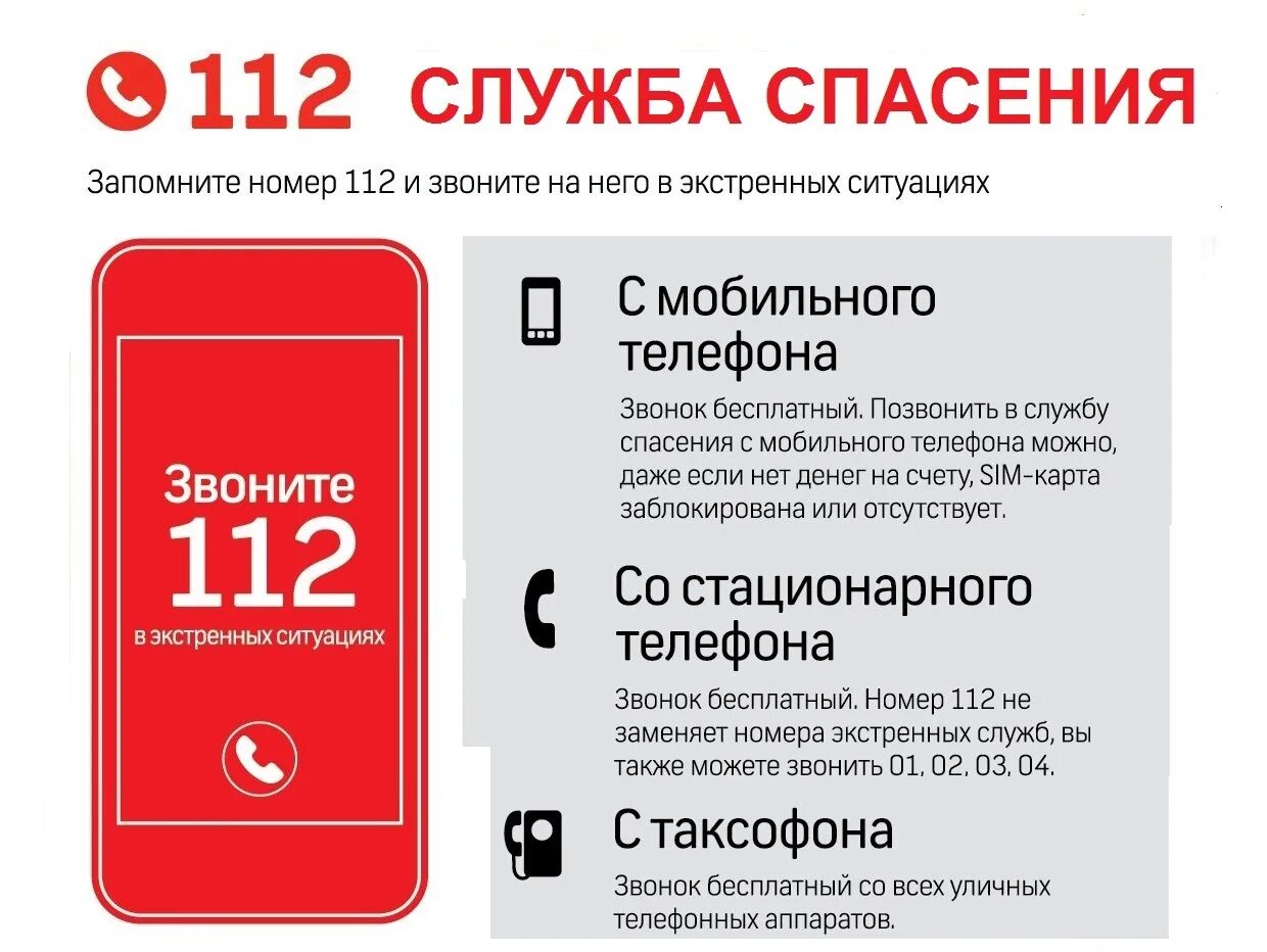 112 номер рф