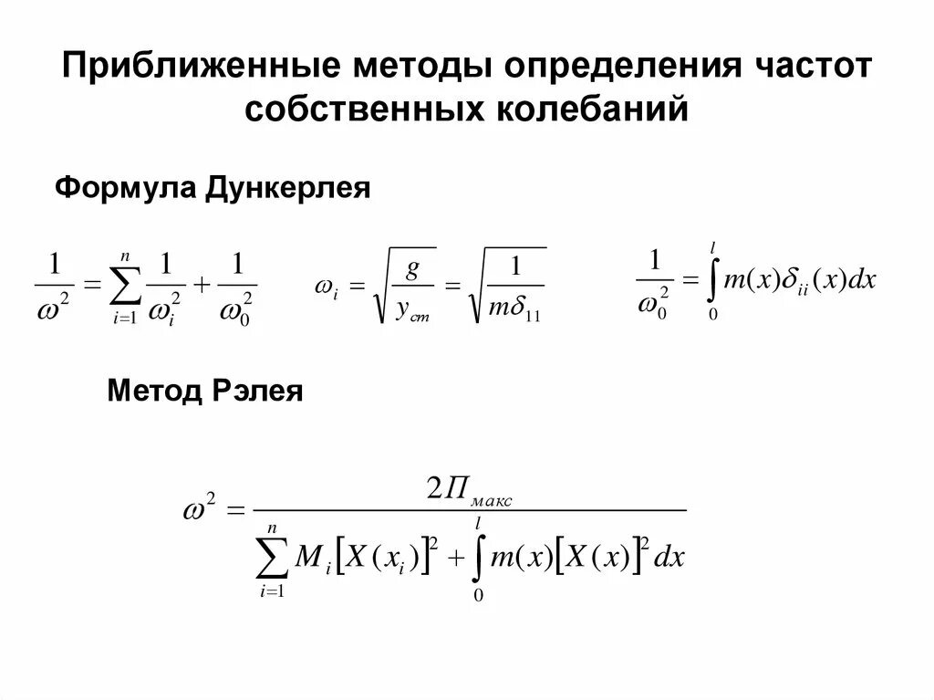 Формула собственных колебаний. Формула для вычисления частоты собственных колебаний. как найти собственную частоту колебаний.