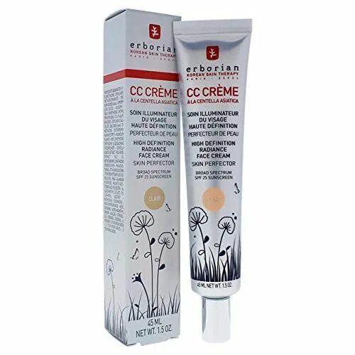 Сс erborian. Крем Erborian cc Creme. Erborian BB Cream Clair 45 ml.. Erborian cc Cream Clair 15. Cc крем Erborian Clair.