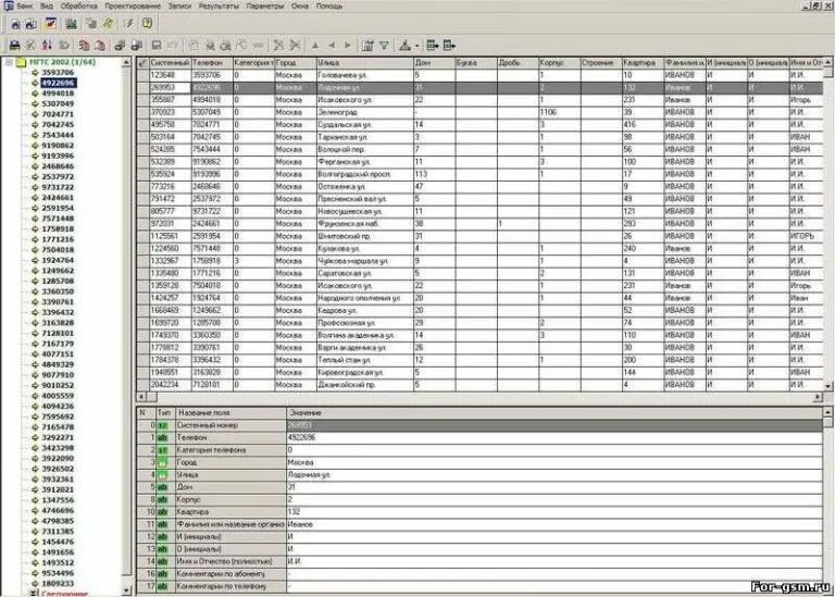База телефонов воронежа. База данных жильцов дома. Телефонная база. Телефон на базу. БД жильцов в доме.