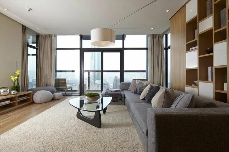 Европейский интерьер квартиры Un apartamento en gris y blanco Decoración de unas, Salones grises, Apartamento
