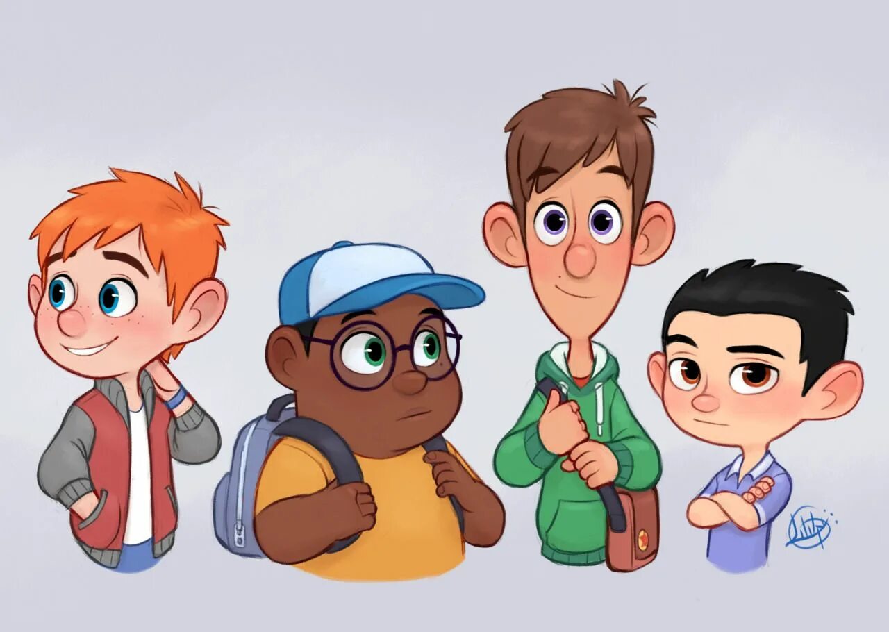 Met where you have character this cartoon