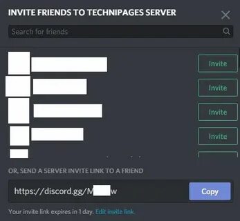 Invite logger