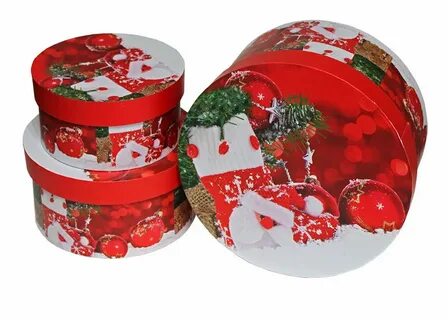 Новогодние коробки оптом