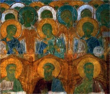Фрески дмитриевского собора
