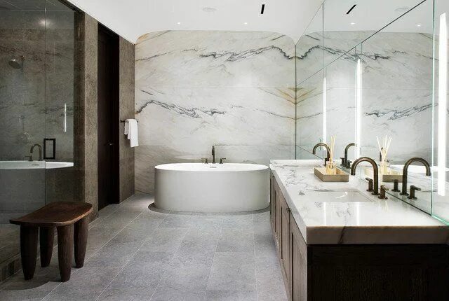 Мрамор в ванной White marble bathrooms, Bathroom inspiration, Marble bathroom de