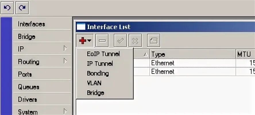 Bridge interface