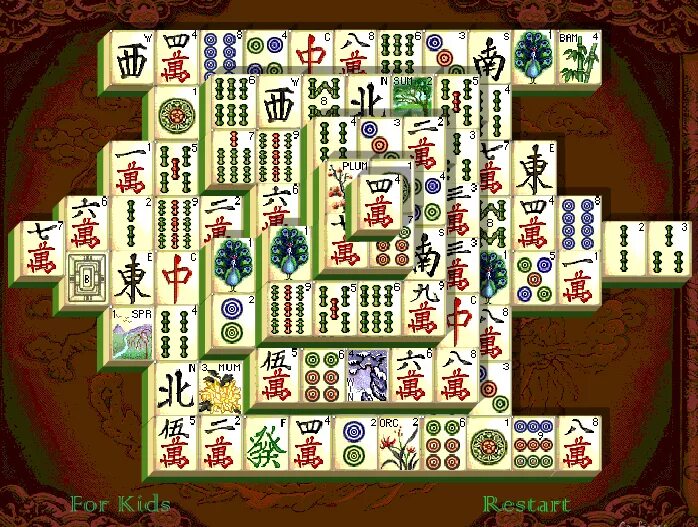 Играть шанхайский пасьянс. Маджонг. Логические игры Маджонг. Shanghai Mahjong. Маджонг 2007.