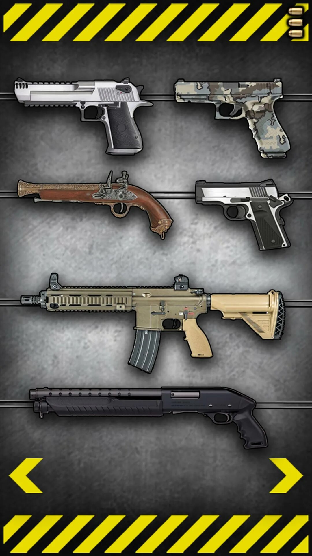 Weapons sim