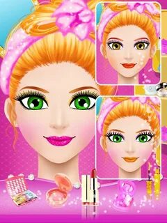 Игры макияж прическа