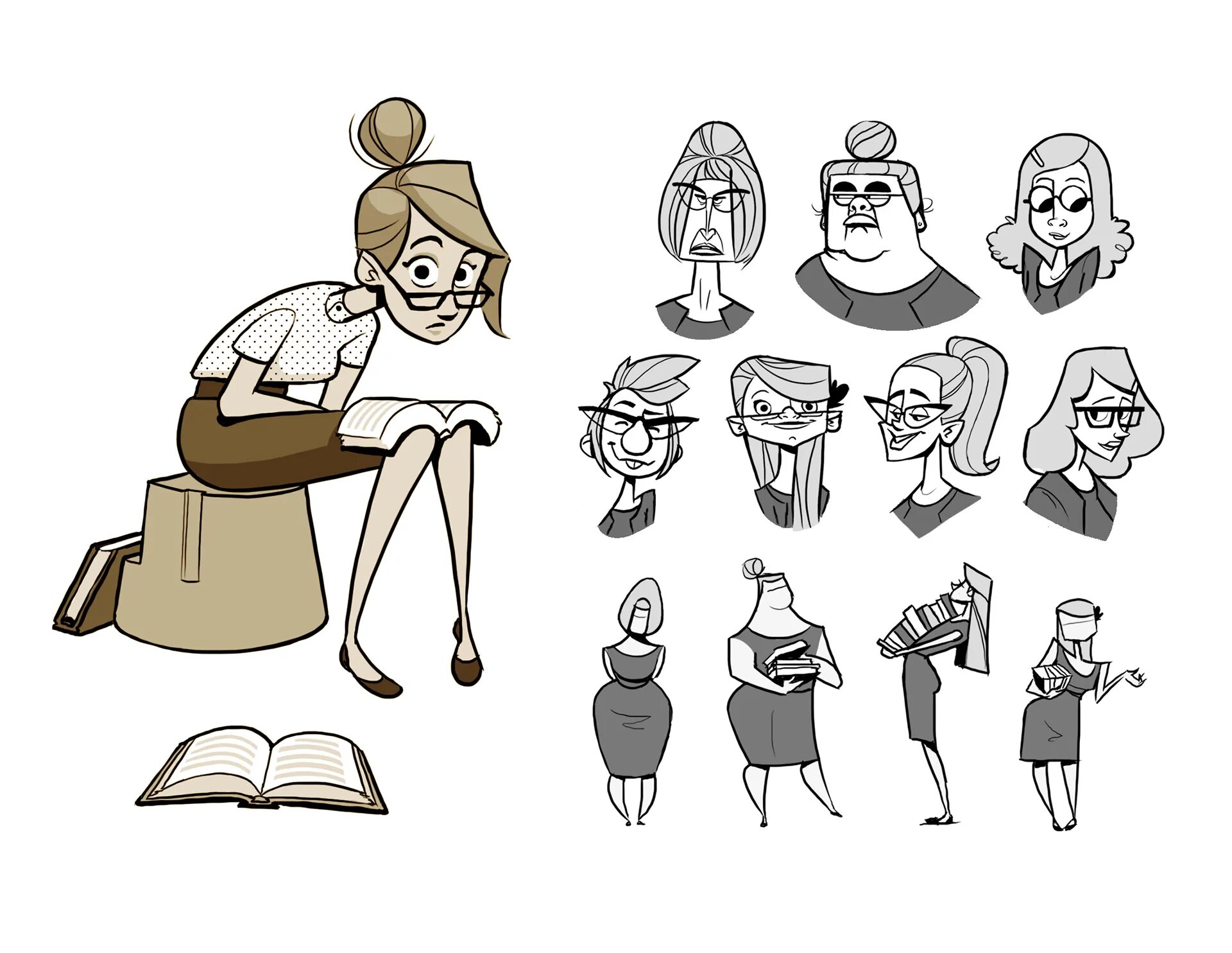 Character library