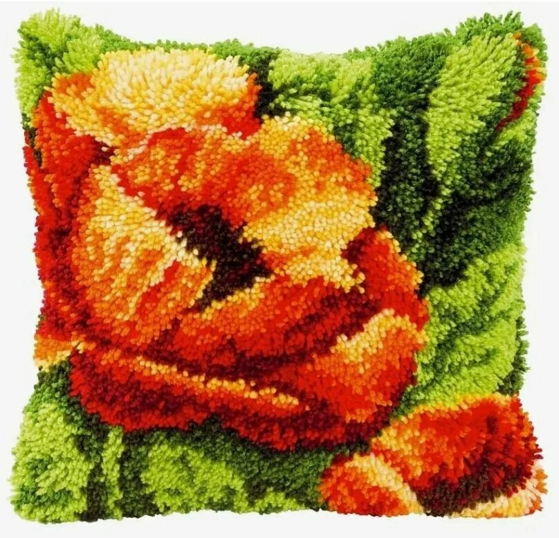 Ковровая техника наборы. Подушки Вервако ковровая техника. Vervaco маки ковровая подушка. Vervaco набор для вышивания подушки маки 40 x 40 см. Вервако вышивка крестом подушка маки.