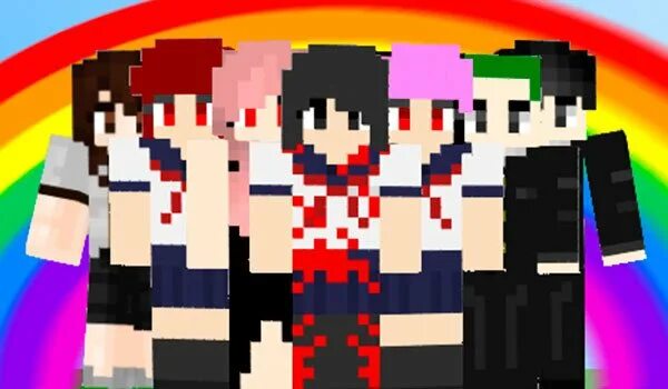 Яндере майнкрафт. Майнкрафт мод яндере. Яндере майнкрафт. Яндере мод майнкрафт. Персонажи из майнкрафта девочки.