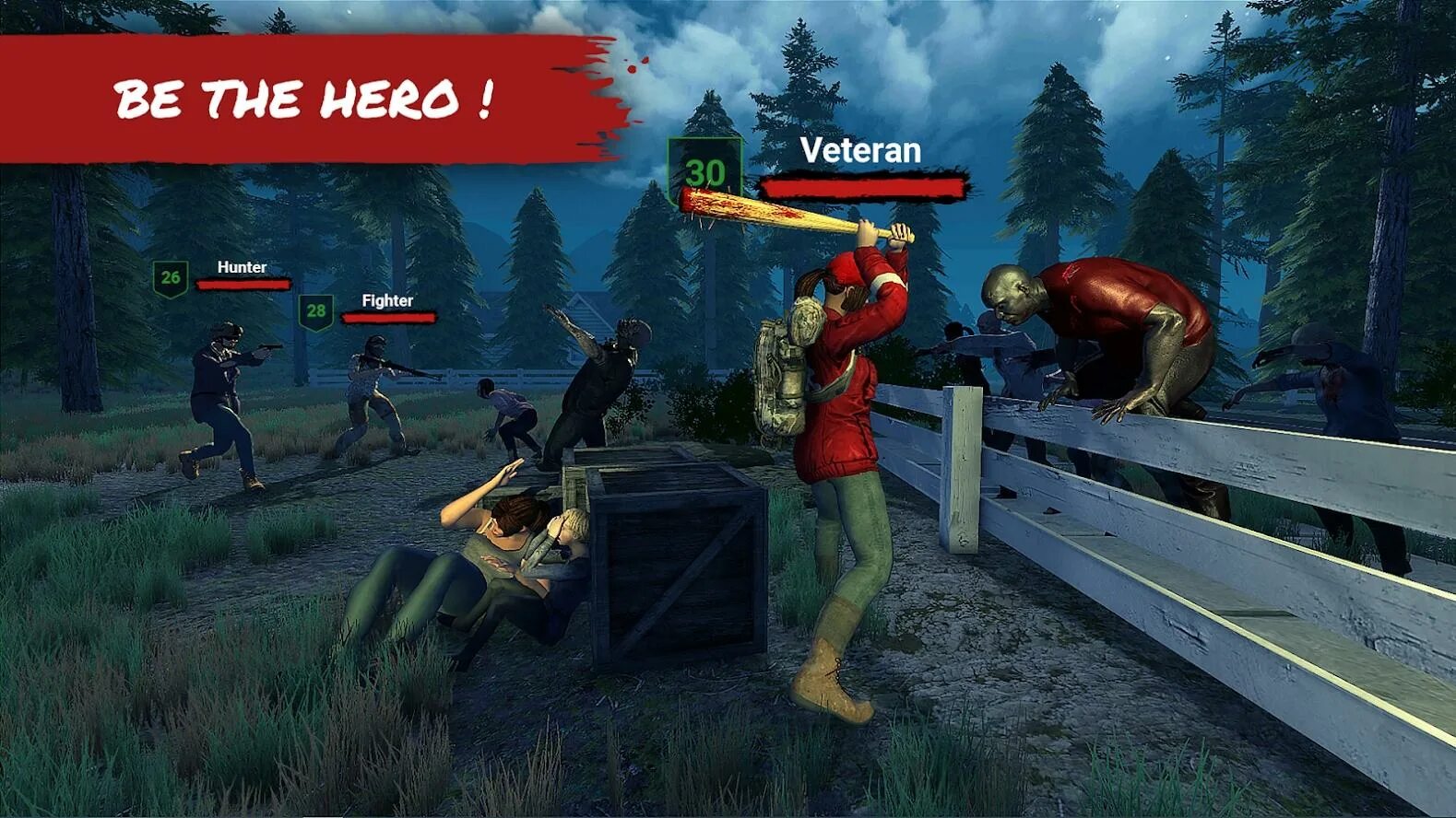 Horror Forest 3: mmo RPG Zombie Survival. Игра дикие зомби