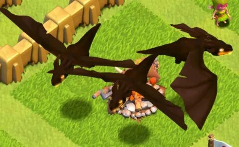 Clash of clans дракон